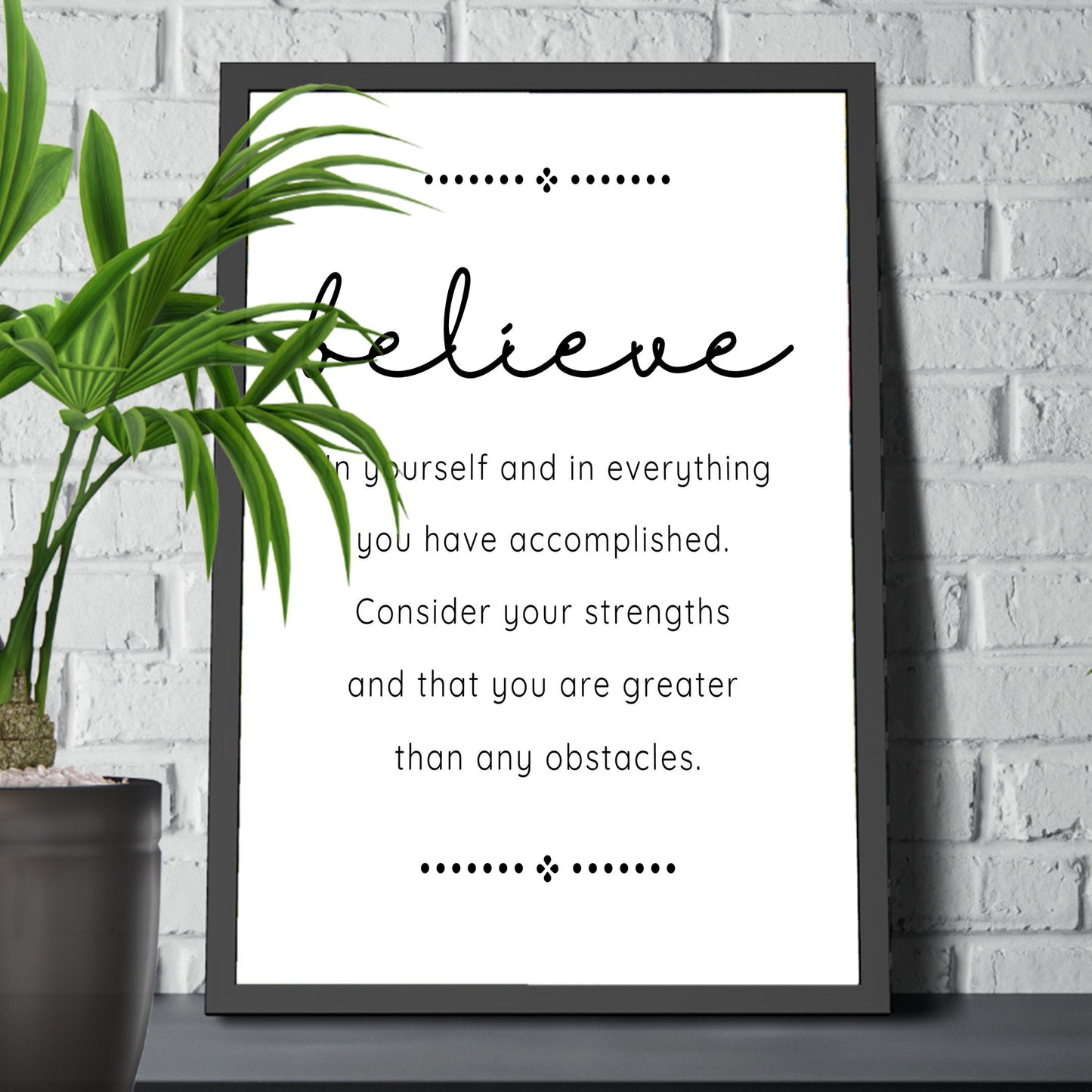 Believe Quote